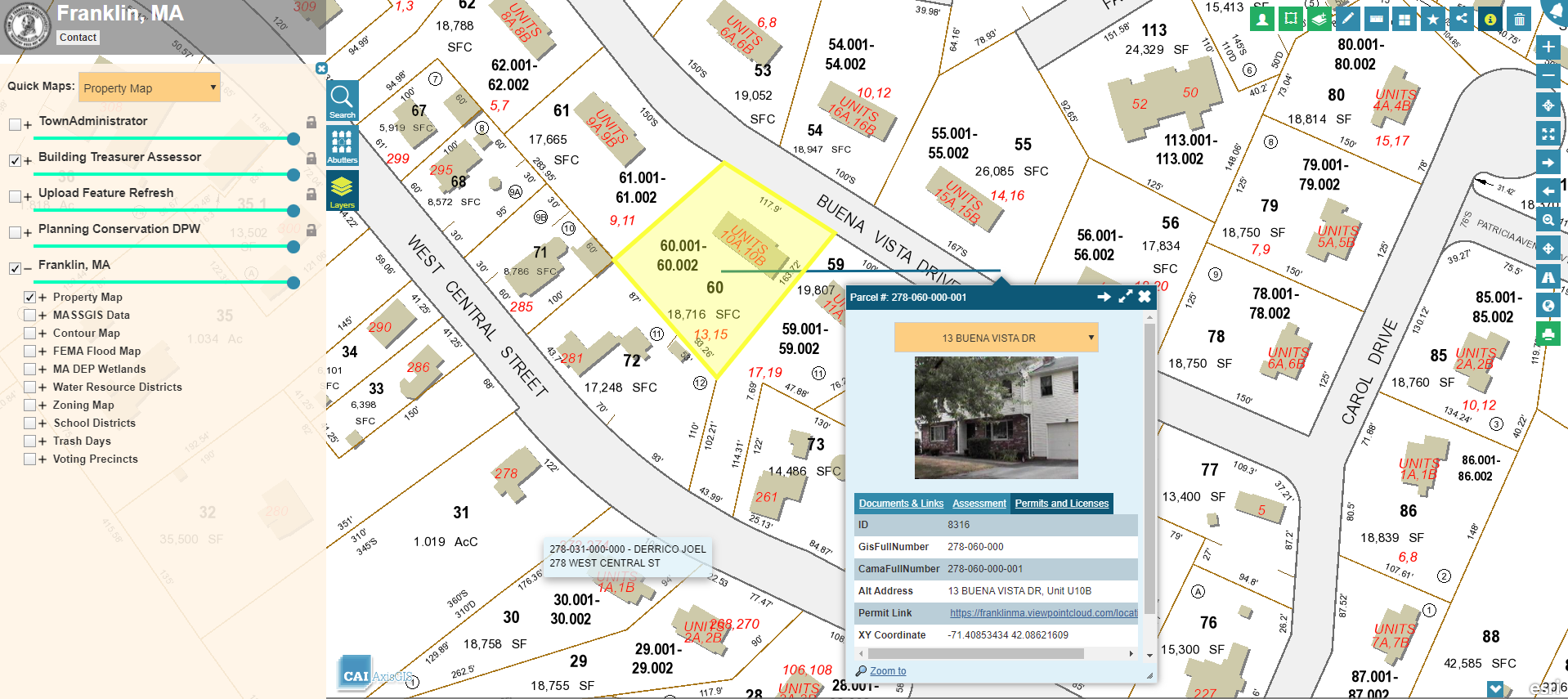 franklin-ma-axisgis-and-opengov-integration-cai-technologies