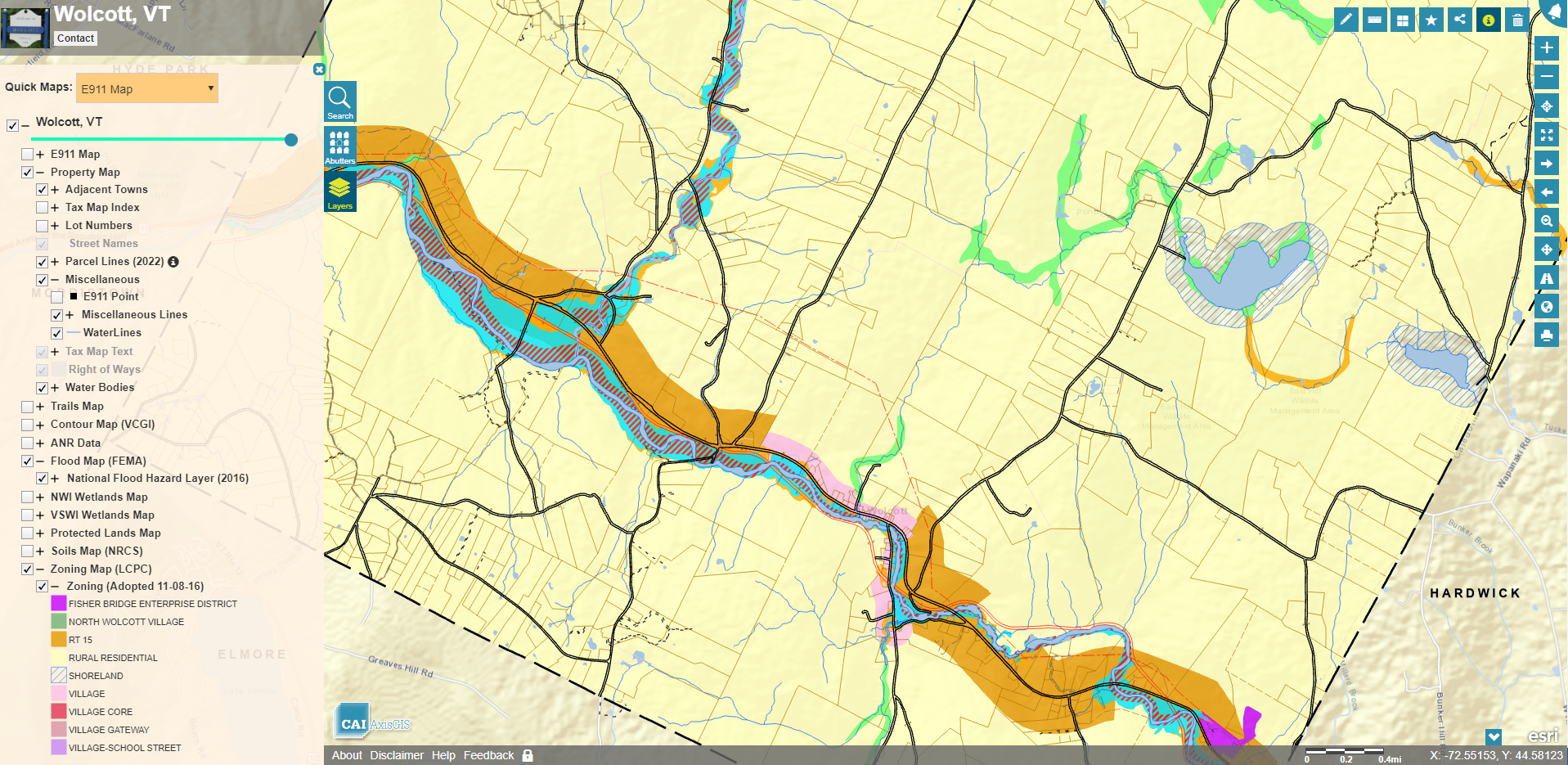 wolcott-vt-data-conversion-parcel-maintenance-and-online-gis-hosting